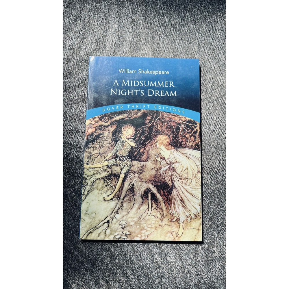 Dover Paperback A Midsummer Night's Dream Shakespeare OS Blue Thrift Edition